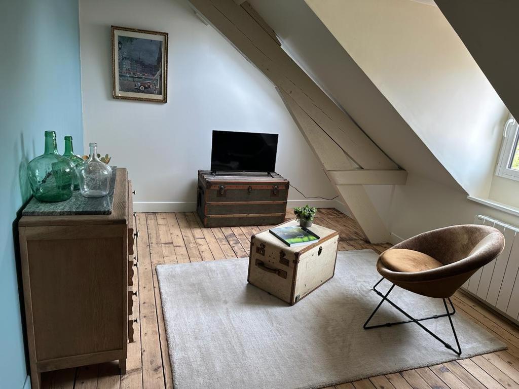 La Maison Du Tripot Honfleur Exteriör bild