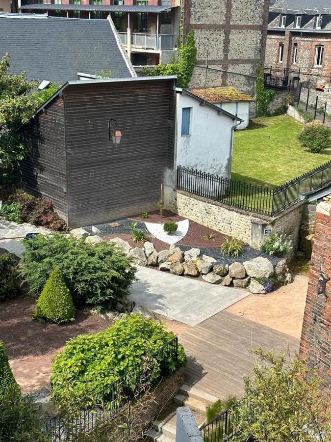 La Maison Du Tripot Honfleur Exteriör bild